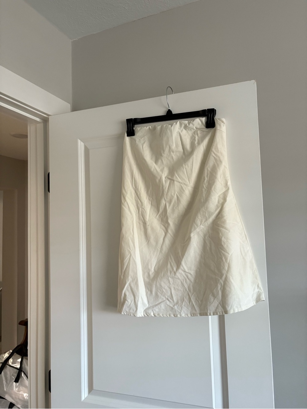PacSun Strapless Cream Dress